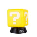 PALADONE Super Mario question block 3D namizna svetilka