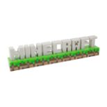 PALADONE Minecraft logo namizna svetilka