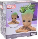 PALADONE Marvel Groot pen and plant pot lonček za pisala ali rože