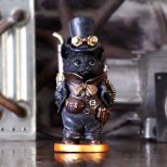 NEMESIS NOW STEAMSMITH'S CAT 19,5CM figura